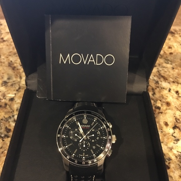 Movado Other - Movado Series 800 Silver Chronograph Dial Watch